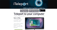 Desktop Screenshot of iteleportmobile.com