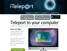 Tablet Screenshot of iteleportmobile.com